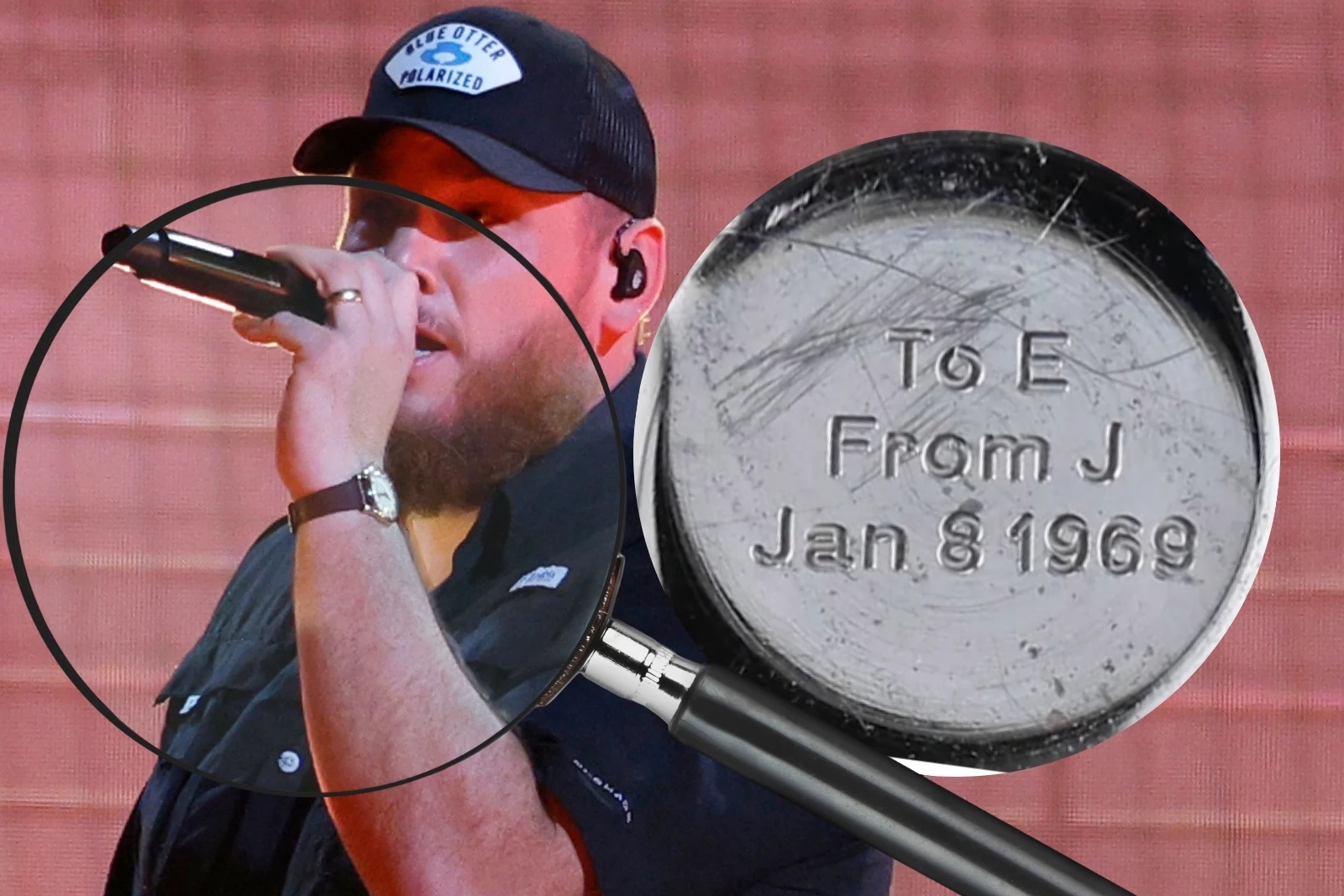 Luke Combs' CMA Watch Was a Gift to Elvis From Johnny Cash [Pics]