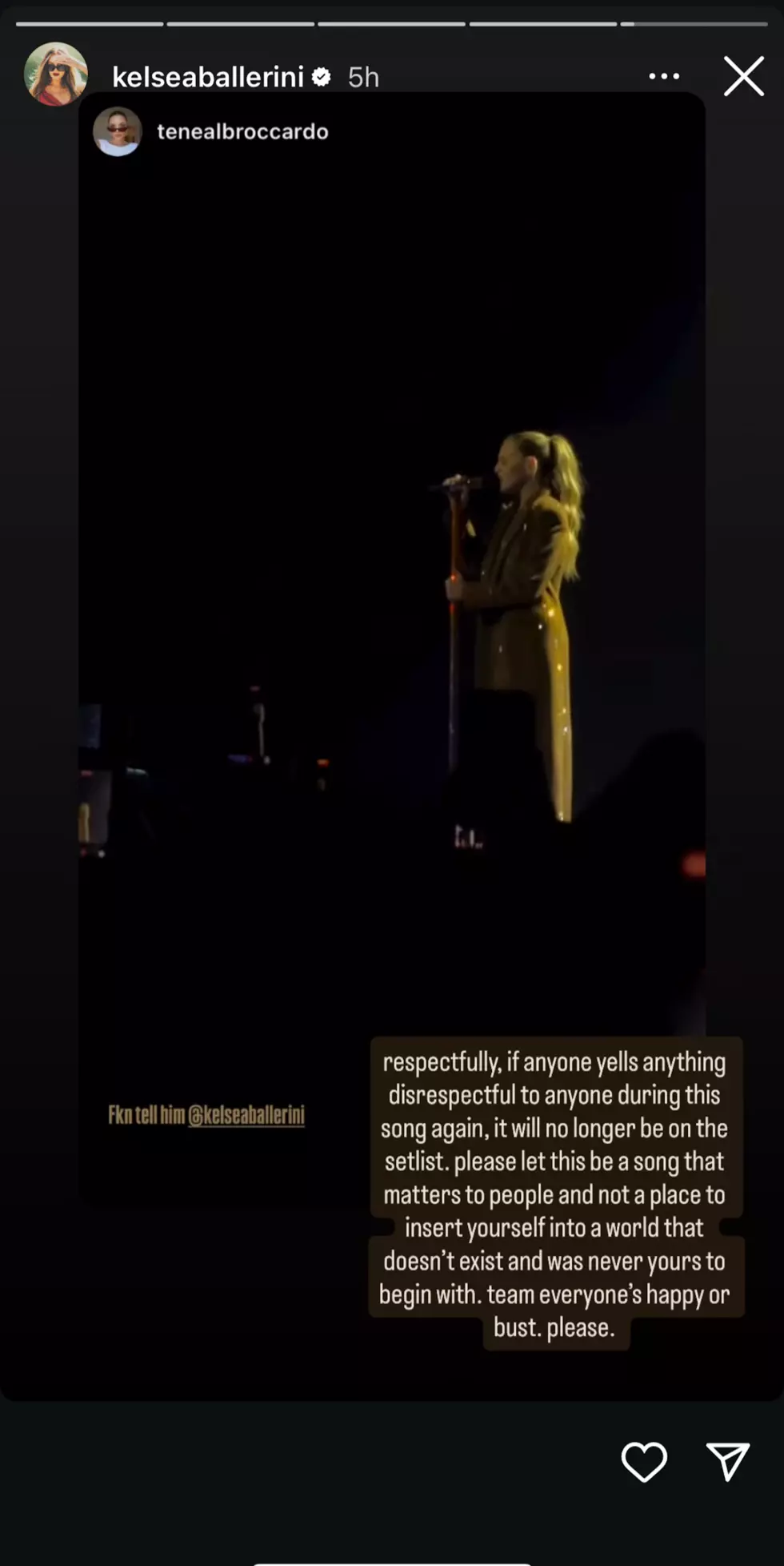 Kelsea Ballerini Heckler