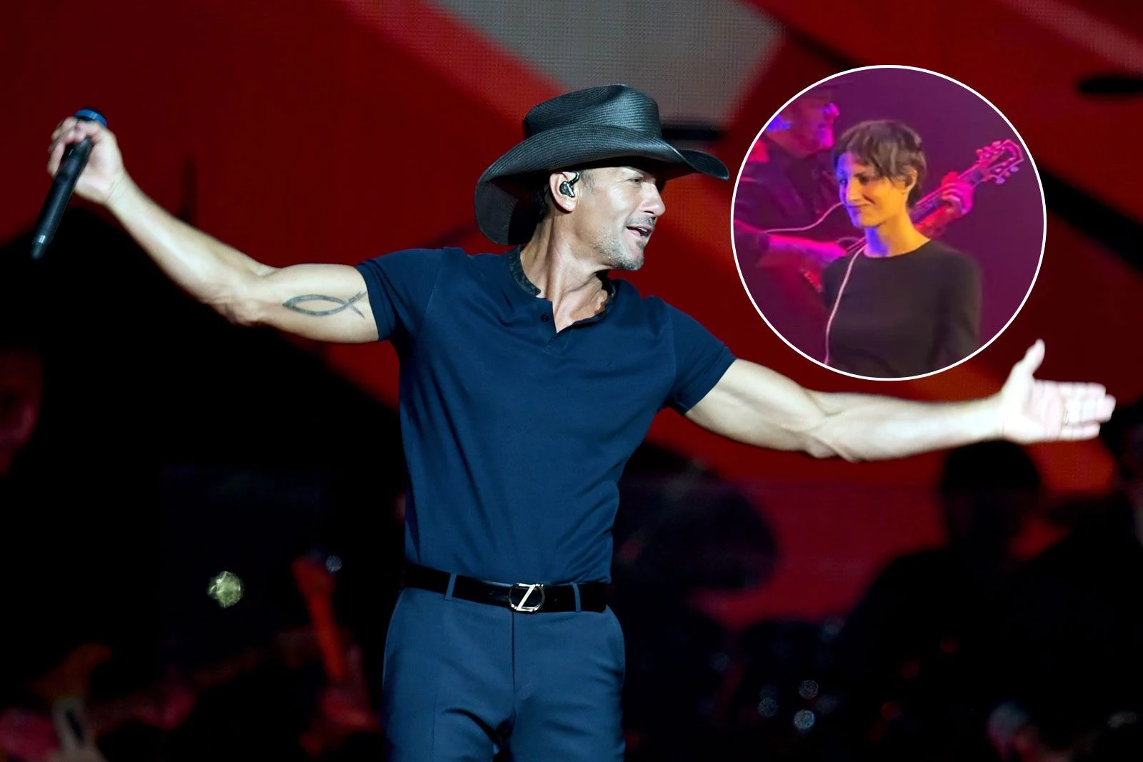 Tim McGraw's Daughter Slays Heart Song at Dad's Vegas Launch