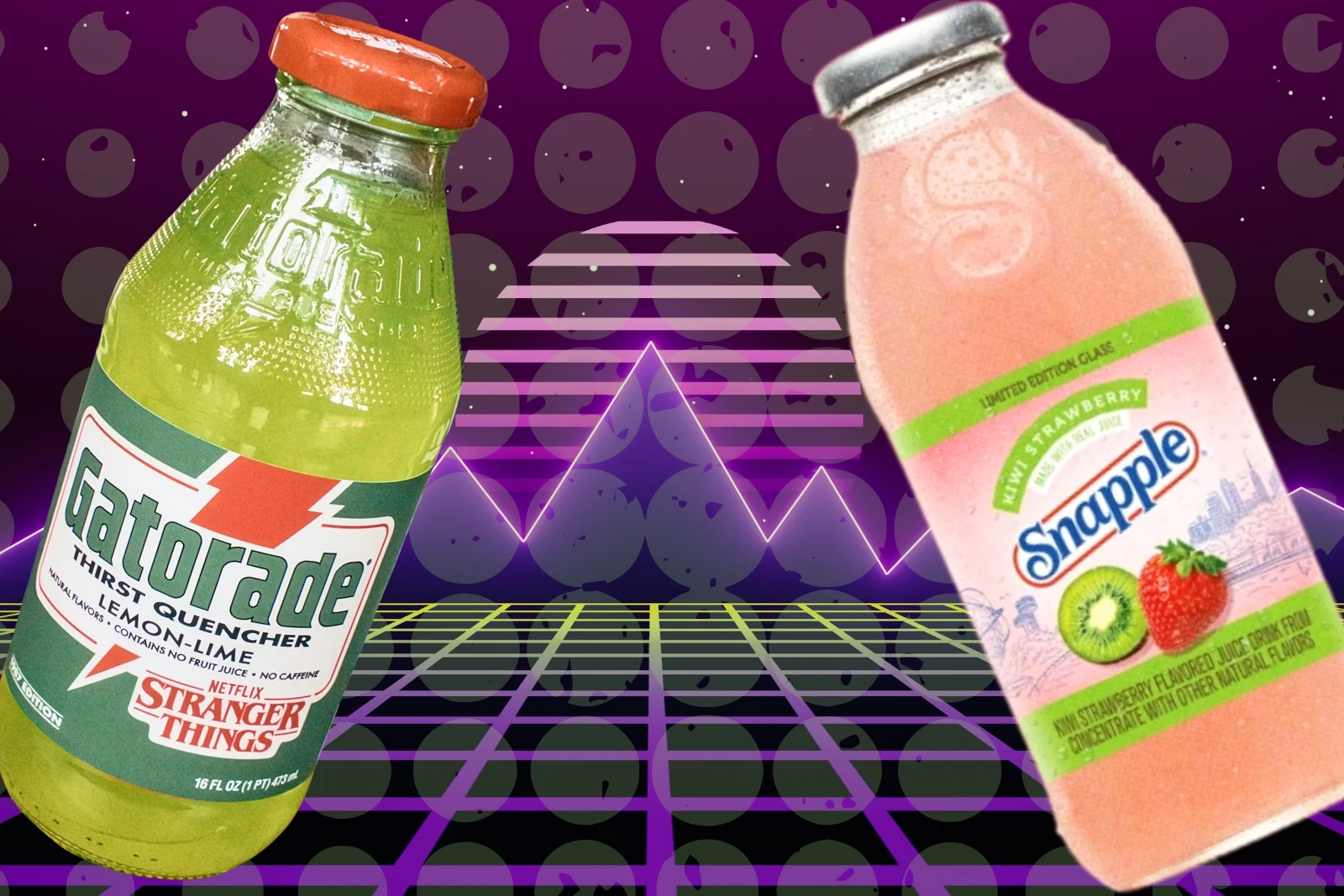 Holy Nostalgia! Gatorade + Snapple Return in Glass Bottles