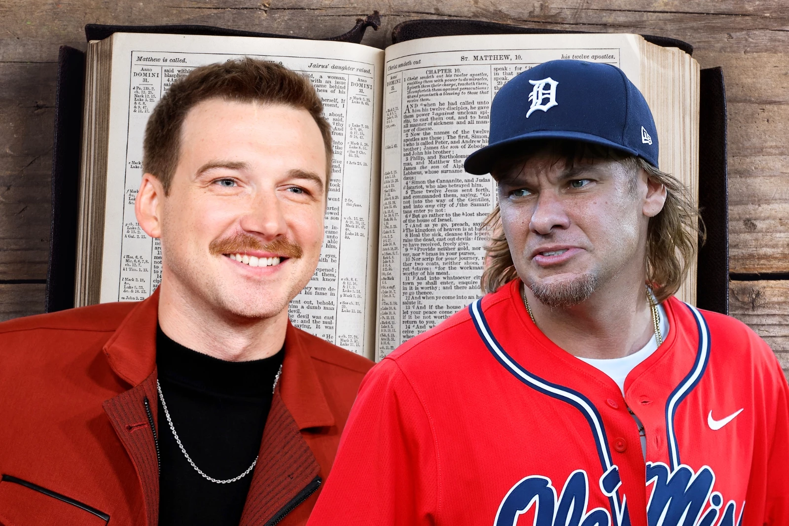 Wholesome: Morgan Wallen + Theo Vaughn go to Bible Study Together