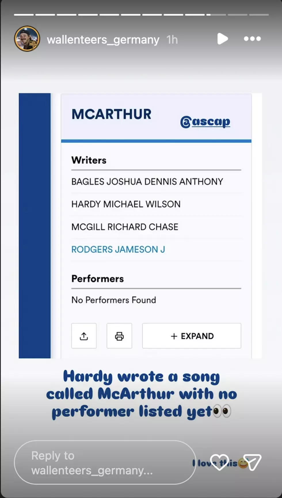 Hardy Morgan Wallen Eric Church Tim McGraw Song Tease