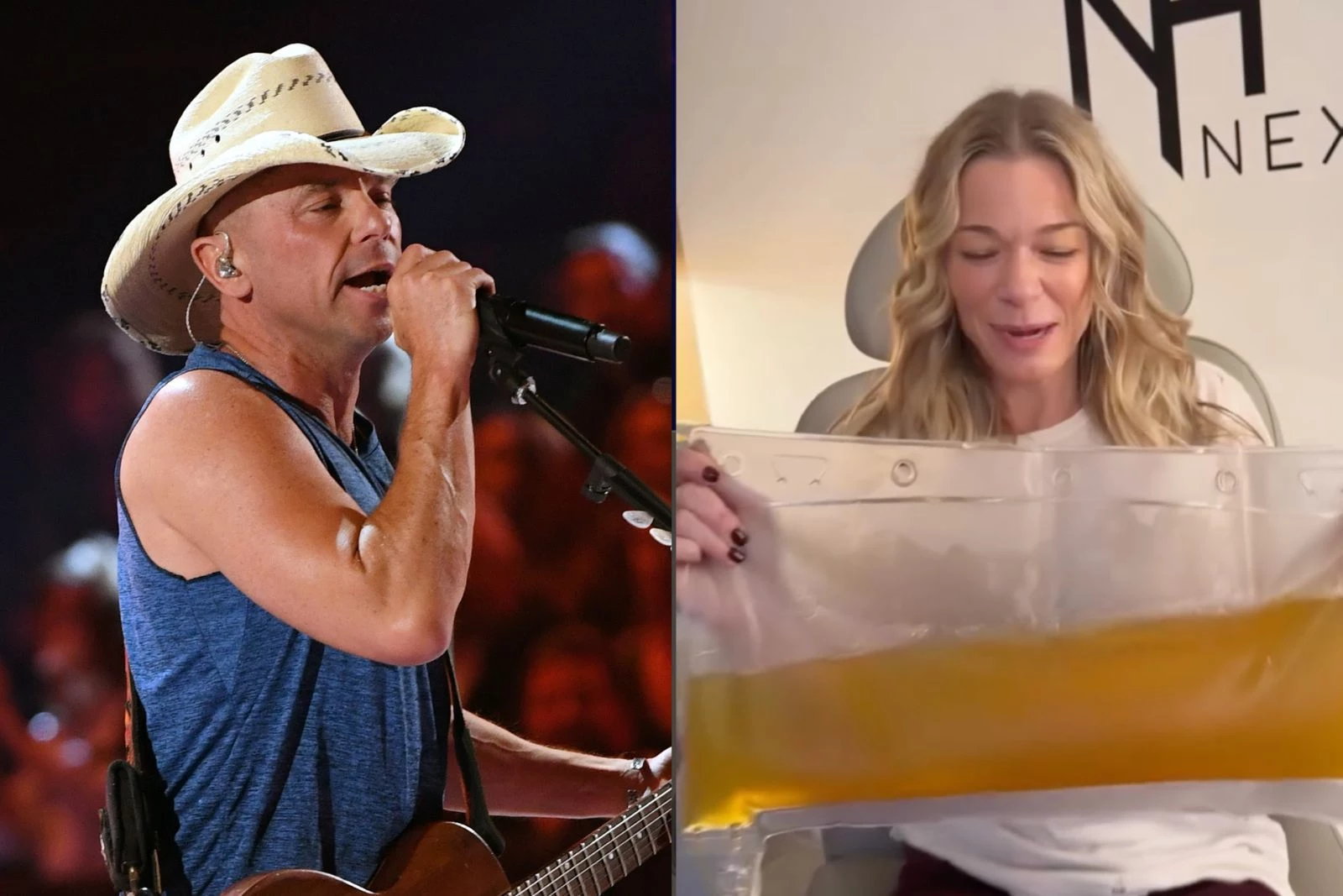 Kenny Chesney + LeAnn Rimes Have Both Tried Plasma Exchange