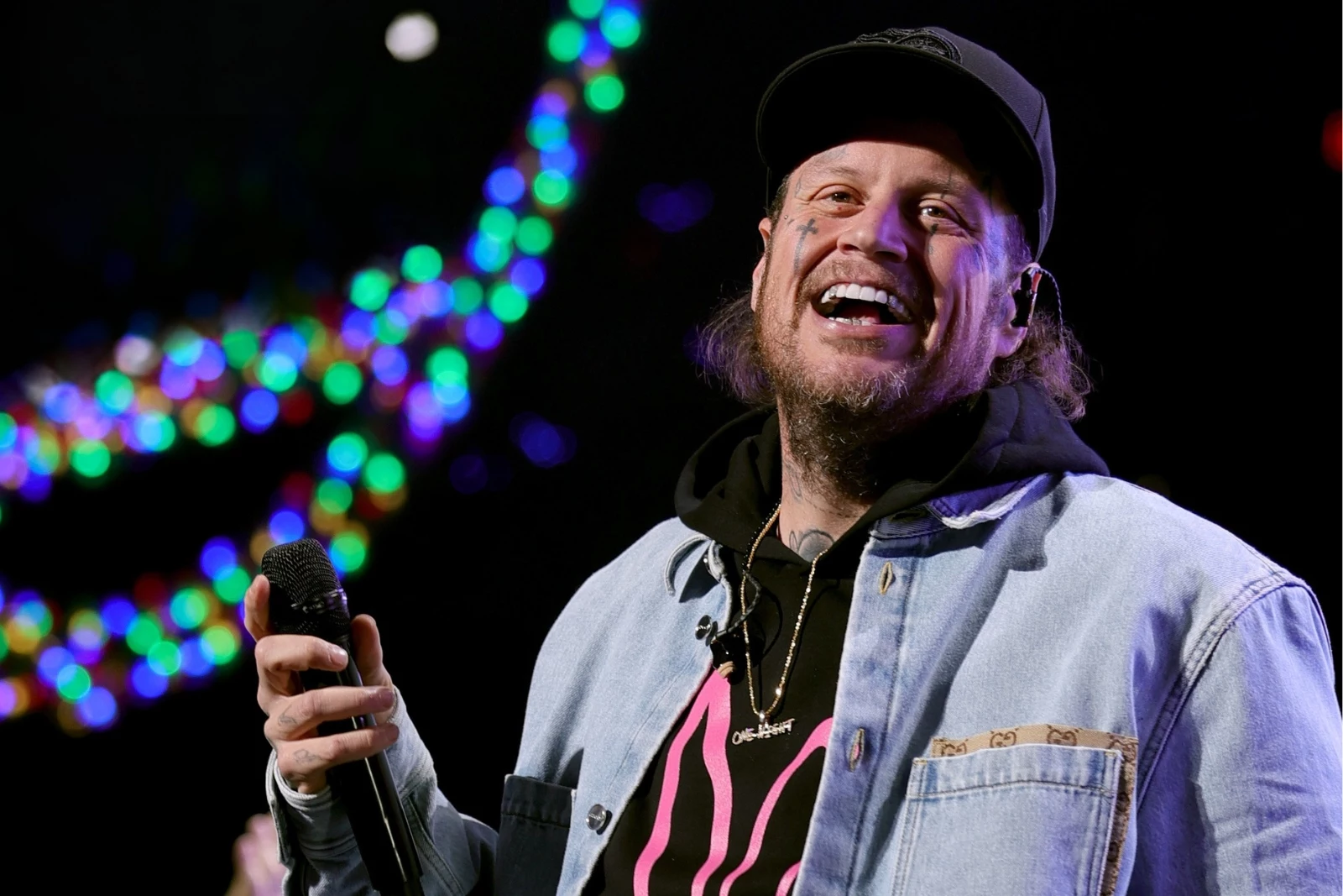 Jelly Roll Reveals the Lie He Tells Kids About His Face Tattoos