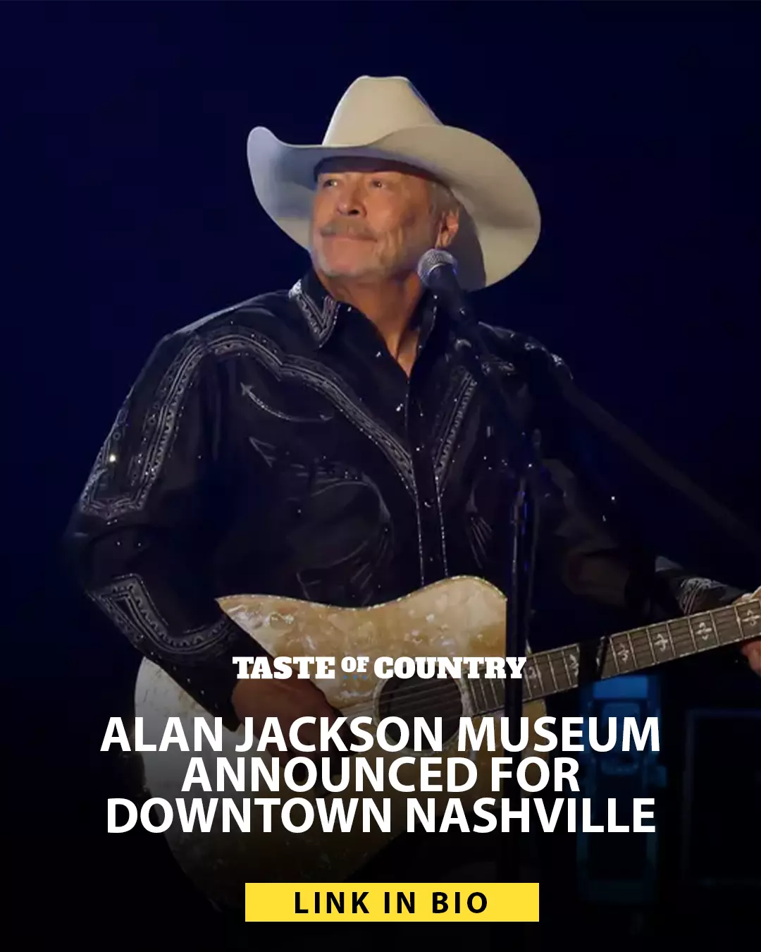 Alan Jackson Museum Announced for Downtown Nashville
