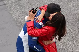 Samantha Busch Recalls Where She Met Kyle Busch at Indy