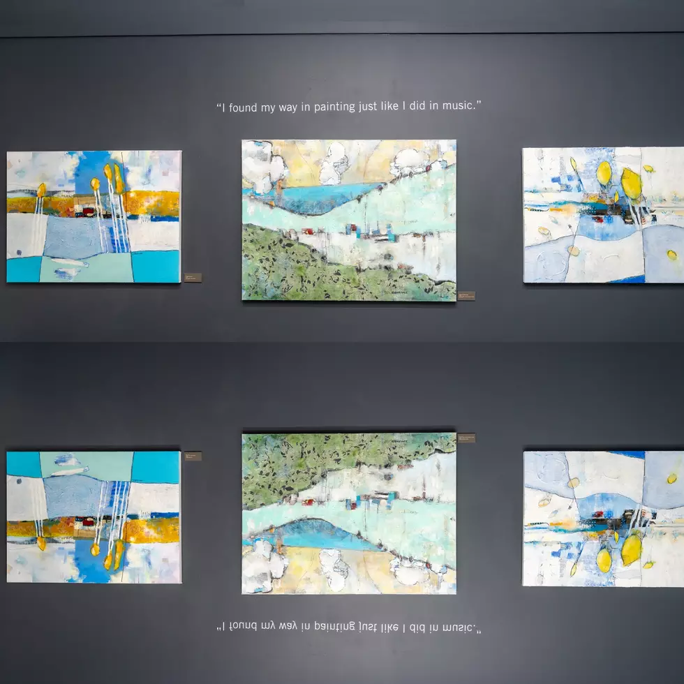 Rick Murray photos of Steve Wariner's Paintings