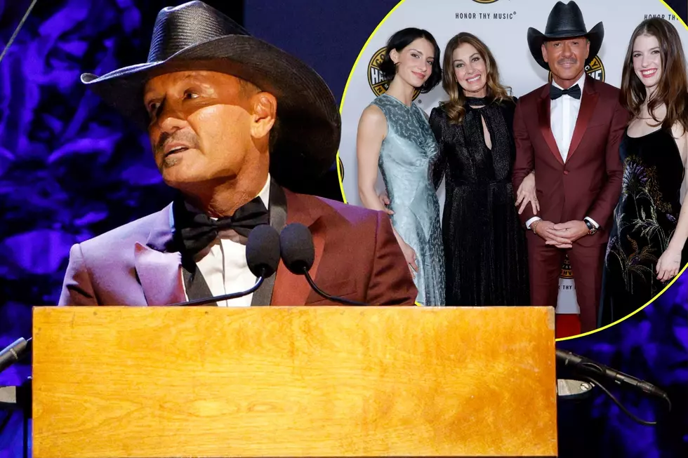 Tim McGraw Could Barely Talk About Faith Hill During Country Music Hall of Fame Speech