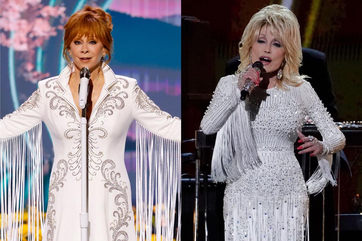 Did You Spot This Detail From Reba McEntires Tribute to Dolly Parton? Did You Spot This Detail From Reba McEntires Tribute to Dolly Parton?