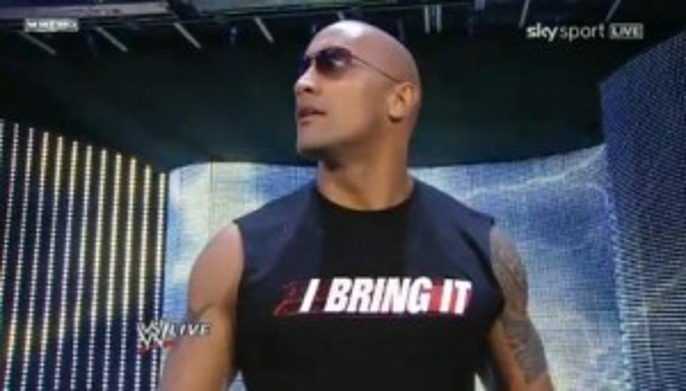 The Rock Returns to Wrestling [VIDEO]