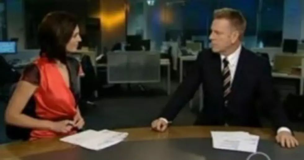 News Anchor Gets BURNED! [VIDEO]
