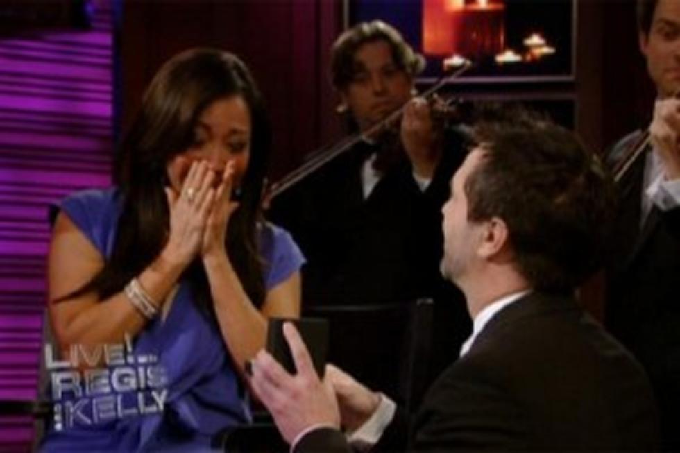 Carrie Ann Inaba Gets Engaged on &#8216;Regis &#038; Kelly&#8217; [VIDEO]