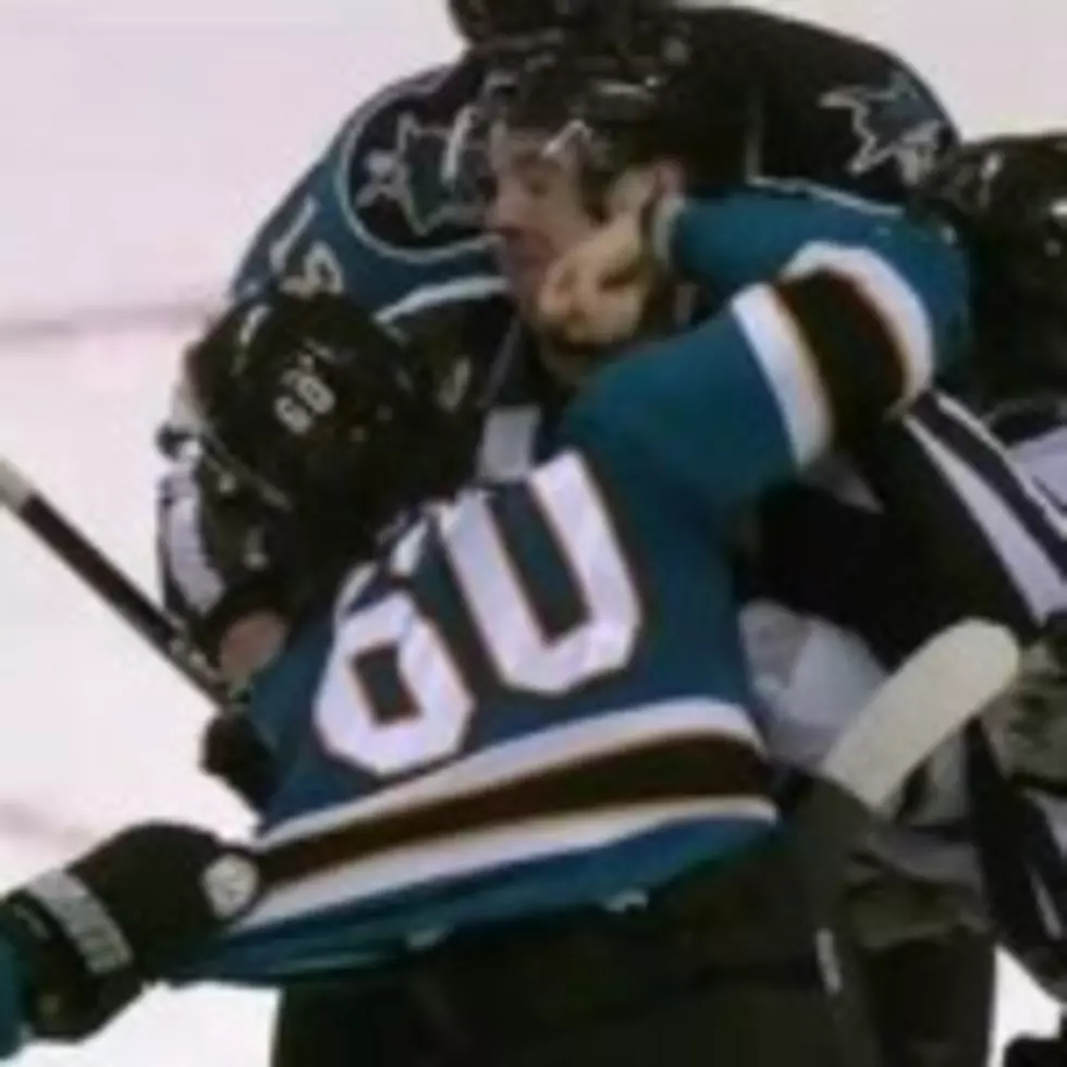 NHL Player Jason Demers Punches Linesman Square in the Face [VIDEO]
