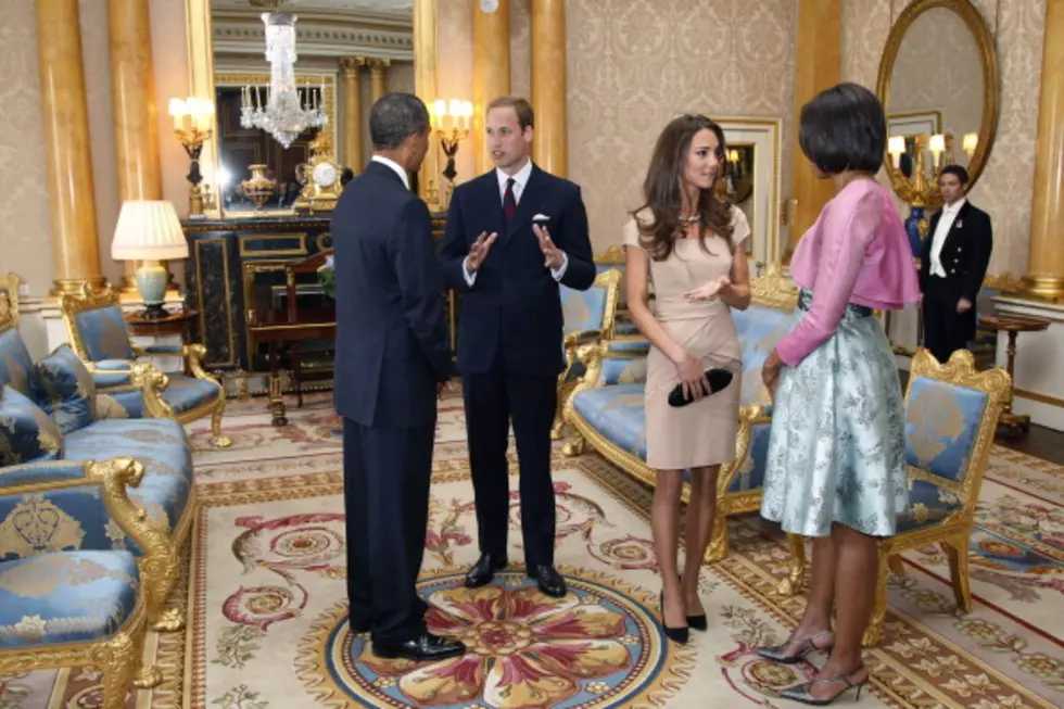 Barack and Michelle Obama Visit the Royal Family at Buckingham Palace