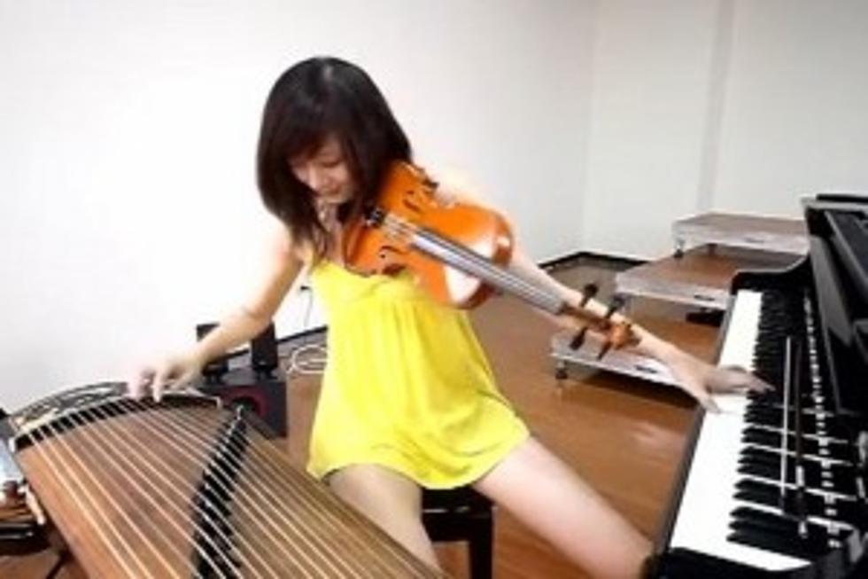 Watch a Taiwanese Musician Play Three Instruments at Once [VIDEO]