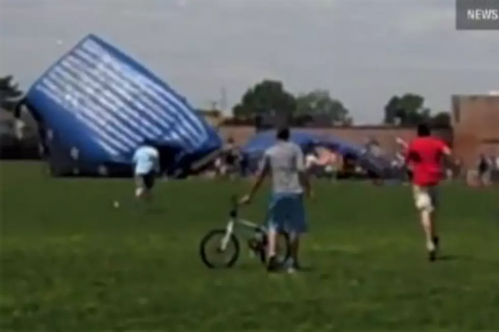 Freak Bounce House Accident Injures 13 [VIDEO]
