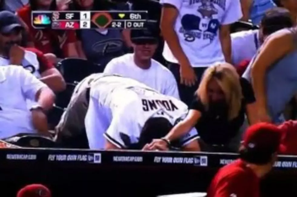 Baseball Fan Rips Foul Ball From Hands of Woman [VIDEO]
