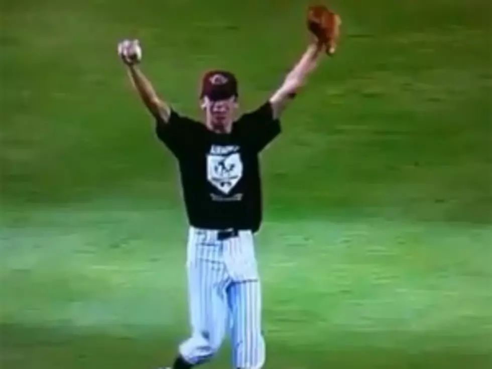 Kid Makes Amazing Diving Catch at Home Run Derby [VIDEO]