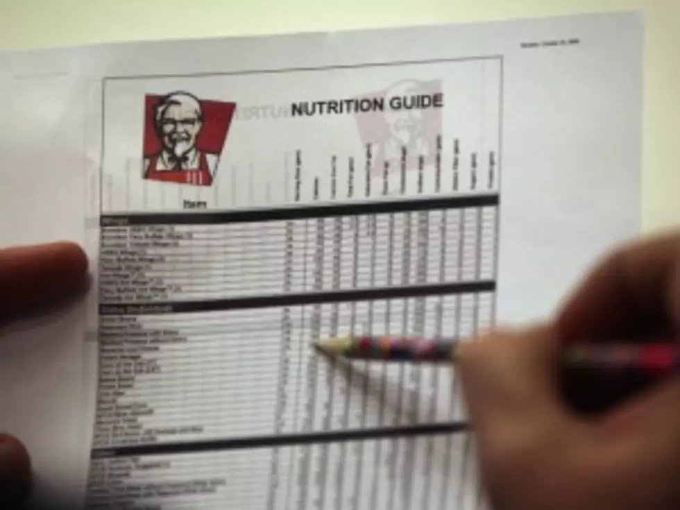 The Government To Mandate Nutrition Facts On Fast Food