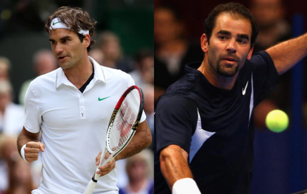 Is Roger Federer Better Than Pete Sampras? — Sports Survey of the Day - TSM  Interactive