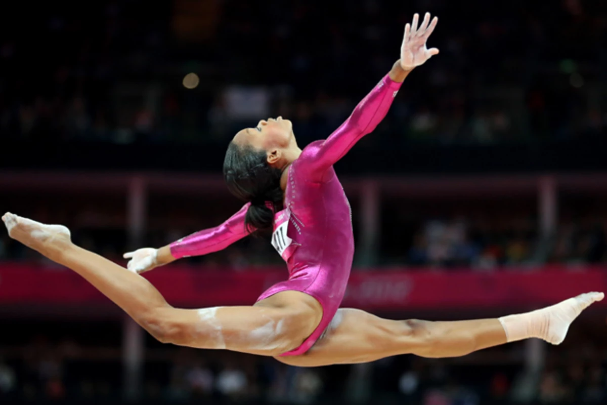 US Gymnast Gabby Douglas Makes History Winning Olympic Gold in Women's...