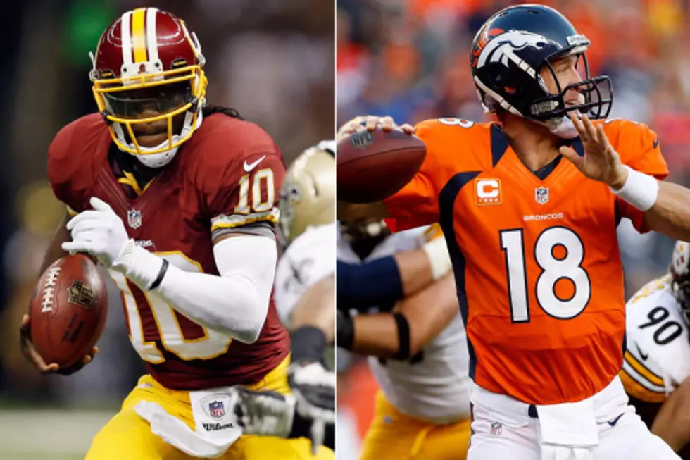 Who Had the Better Performance, Peyton Manning or Robert Griffin III? &#8212; Sports Survey of the Day