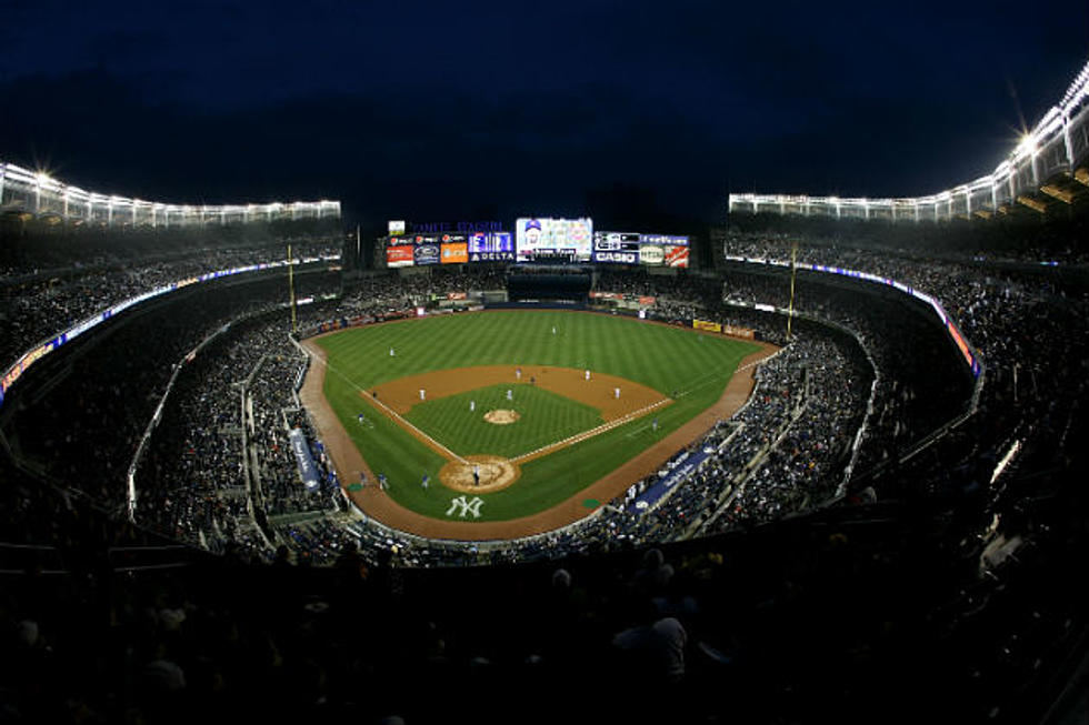 NSFW: Randy Couple Gets Busy in Bathroom at Yankee Stadium [FBHW]