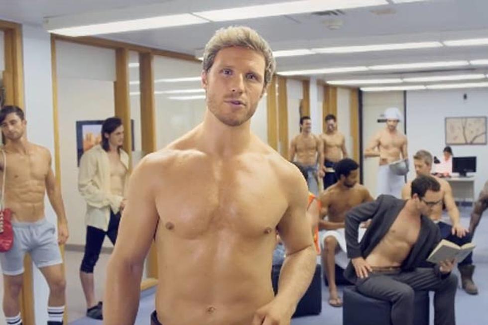 The Men of Rethink Breast Cancer’s Reminder App Lose Their Shirts — Hunks of the Day