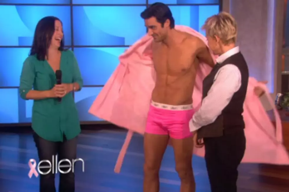Gilles Marini Goes Pink + Gets Wet &#8212; Hunk of the Day [VIDEO]