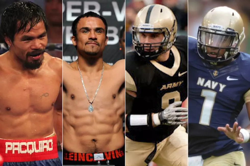 This Weekend in Sports: Pacquiao vs. Marquez, Army vs. Navy