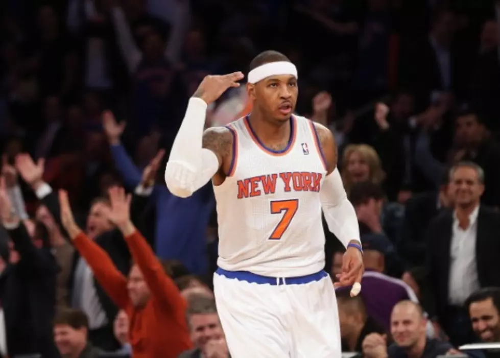 Is Carmelo Anthony the NBA&#8217;s MVP? &#8212; Sports Survey of the Day