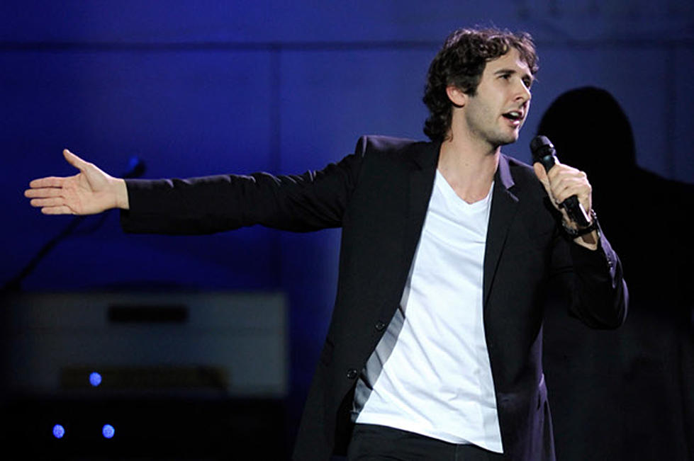 Josh Groban at the Pepsi Center