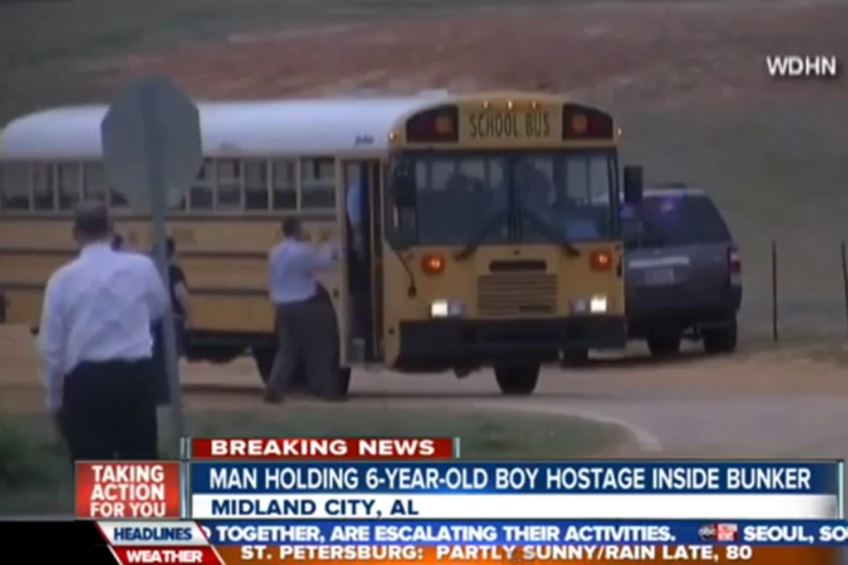 Gunman Shoots and Kills Bus Driver, Holds 6YearOld Hostage in Bunker