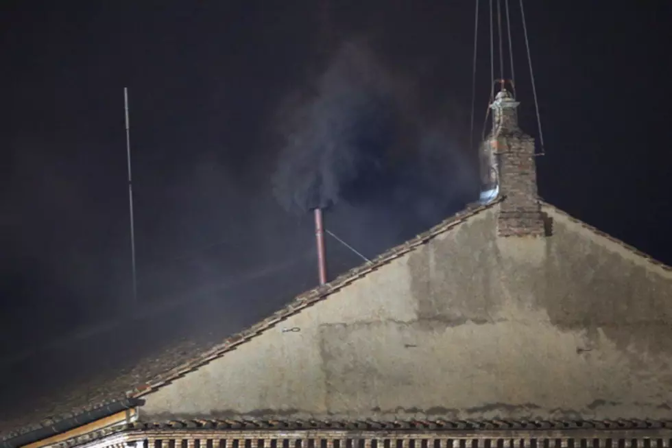 Black Smoke Rises: No New Pope