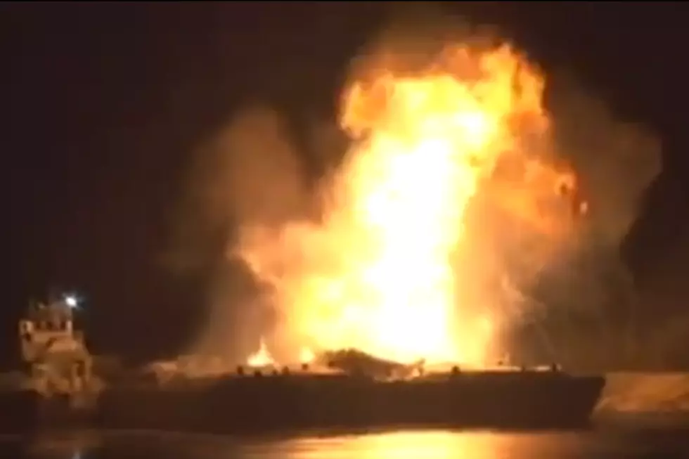 Huge Fires on Oil Barges in Alabama Finally Out; Three People in Critical Condition