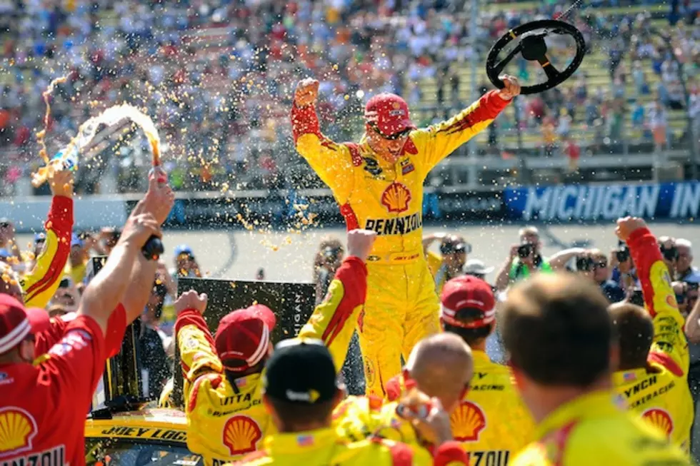 Logano wins!