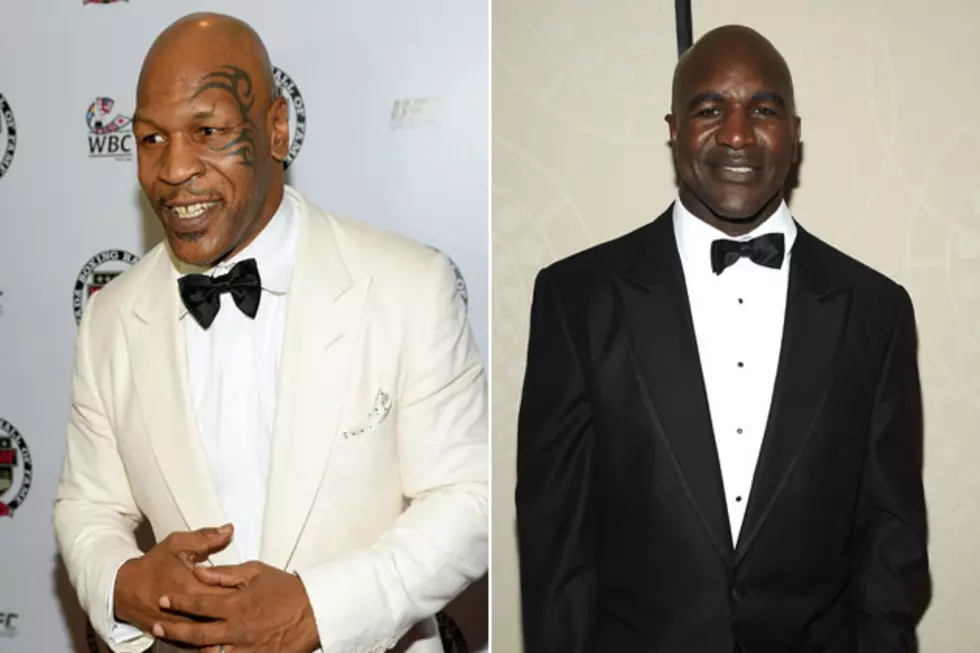 Mike Tyson and Evander Holyfield Share Plenty of Laughs Reminiscing About Their Famous Ear-Biting Fight [VIDEO]