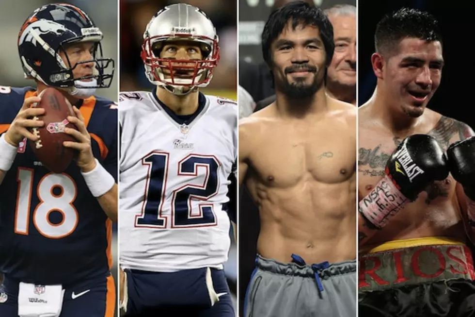 This Weekend in Sports — Manning vs. Brady, Pacquiao vs. Rios