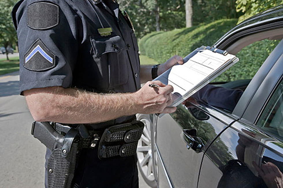 Police Giving out Lottery Tickets