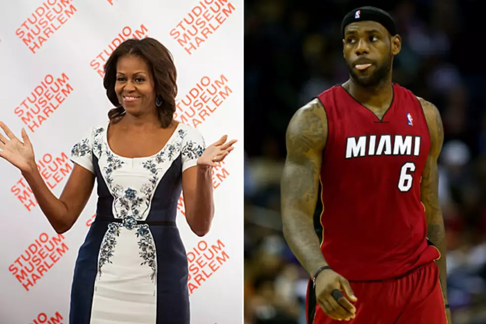 First Lady Michelle Obama Photo-Bombs Miami Heat in New Let&#8217;s Move Health Commercial [Video]