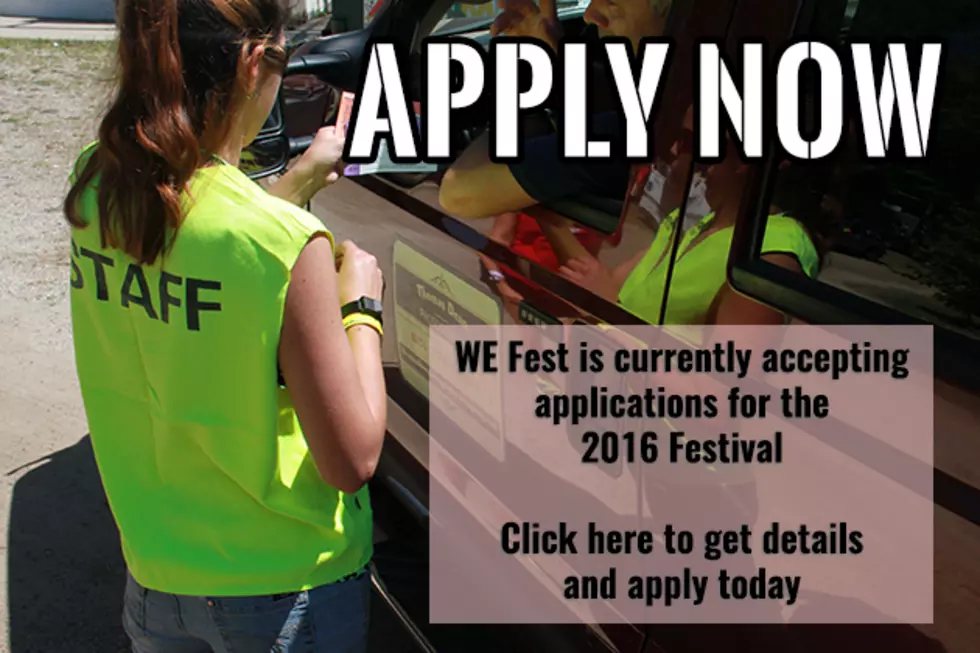 Join the WE Fest Team by Applying Now