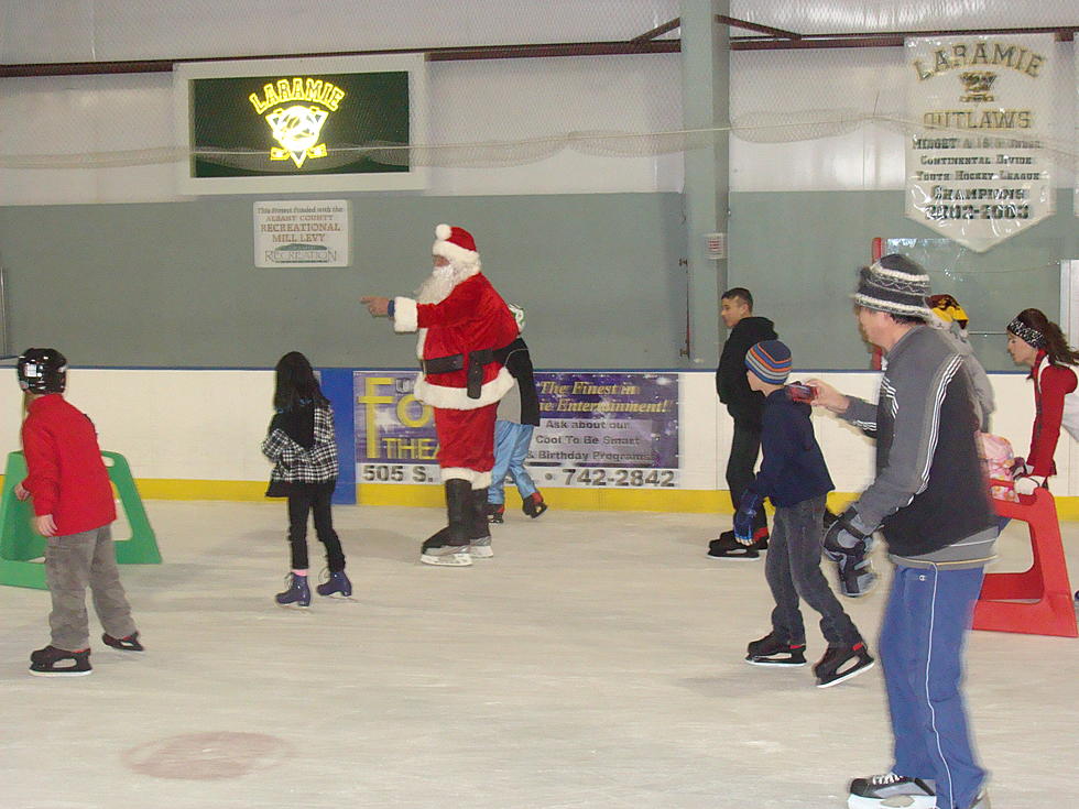 Skate with Santa at the Laramie Ice & Events Center
