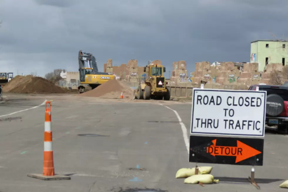 Cedar Street Closed at Curtis [Detour Map]