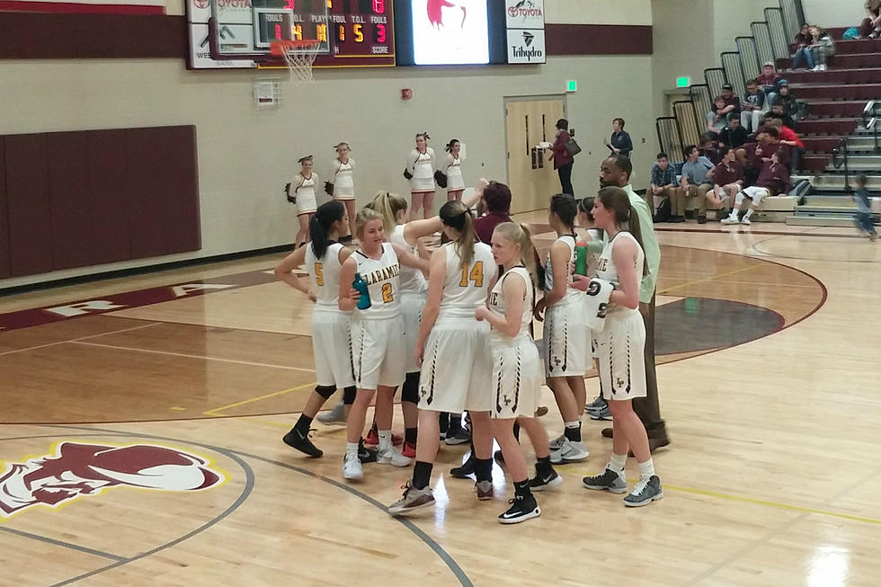 Guard Play Leads Lady Plainsmen to First Conference Win