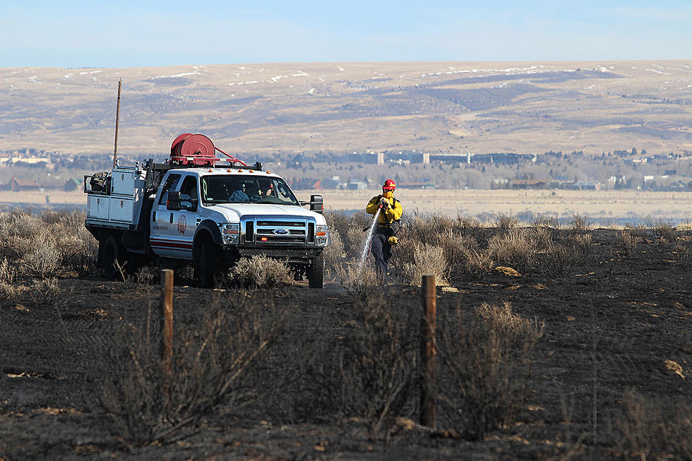 Grass Fire West of Laramie Under Control