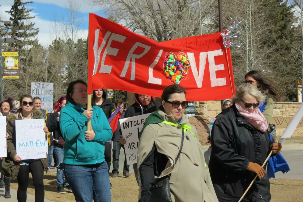 Laramie Marches for Transgender Awareness [PHOTOS]