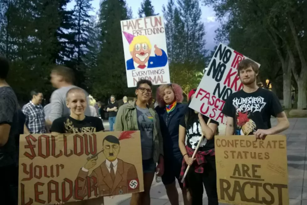 Standing In Solidarity: Laramie Activists Gather to Honor Charlottesville Protesters [PHOTOS]