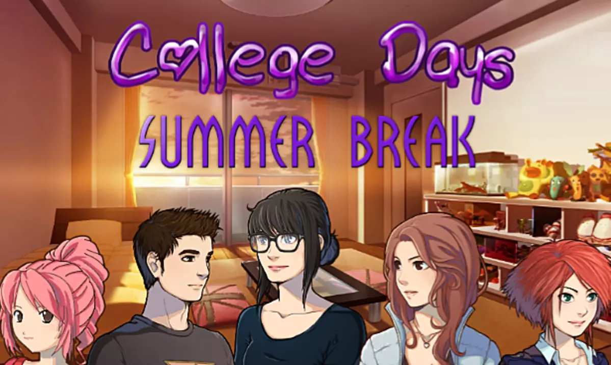 Three summer days. Летние дни игра. Игра про колледж. Игры для студентов. Student Days игра.