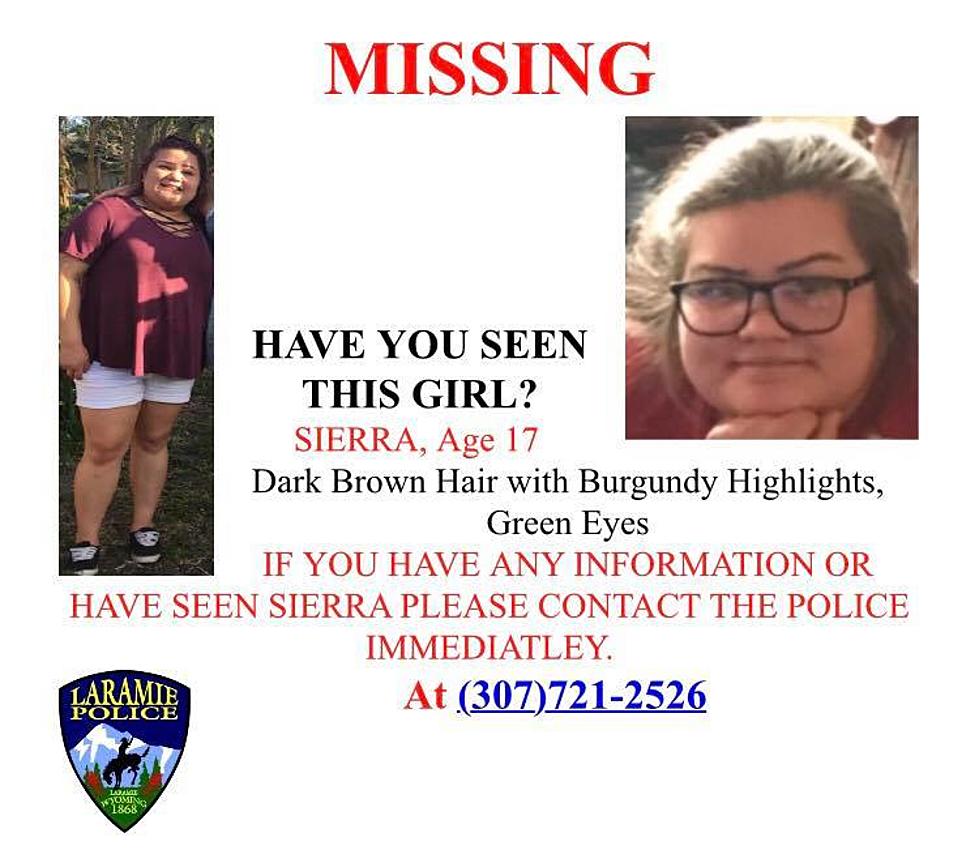 Law Enforcement Seeking Information on Missing Laramie Girl