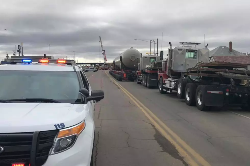 Oversize Load Causes Temporary Change in Route